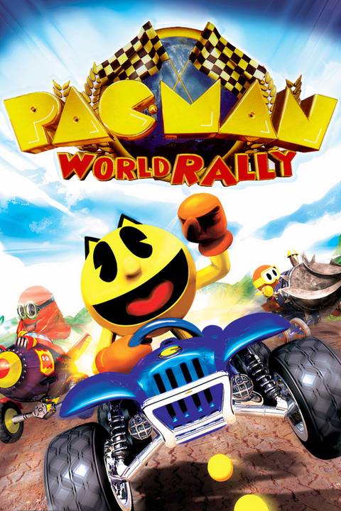 Pac-Man World Rally Tag Page Cover Art