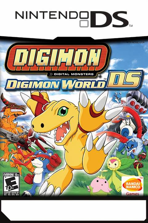 Digimon World DS Tag Page Cover Art