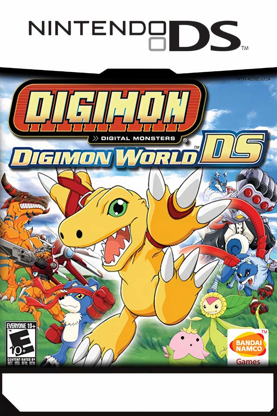 Digimon World DS Tag Page Cover Art