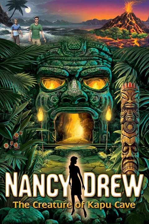 Nancy Drew: The Creature of Kapu Cave Tag Page Cover Art