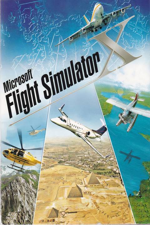 Microsoft Flight Simulator X Tag Page Cover Art
