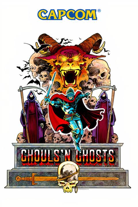 Ghouls 'n Ghosts Tag Page Cover Art