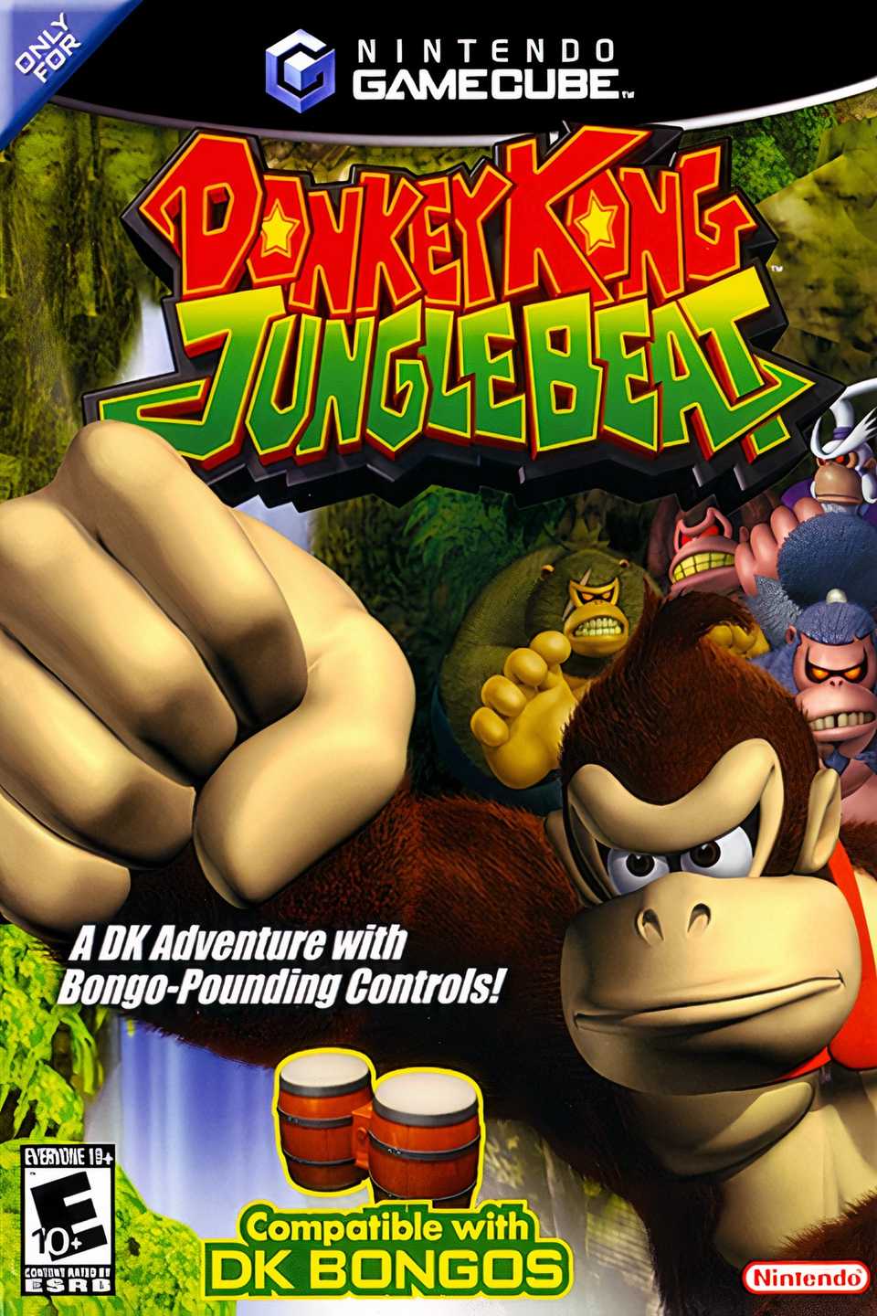 Donkey Kong Jungle Beat Tag Page Cover Art
