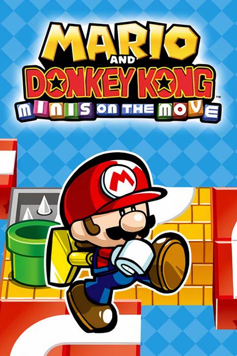 Mario and Donkey Kong: Minis on the Move Tag Page Cover Art