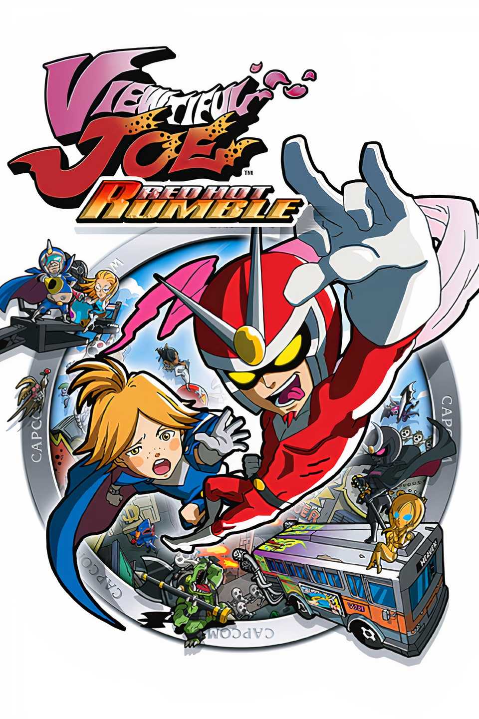Viewtiful Joe: Red Hot Rumble Tag Page Cover Art