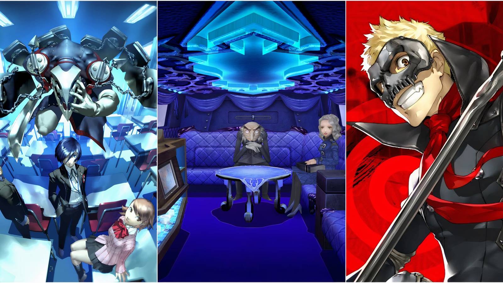 Persona 3 Cover, Velvet Room, Ryuji 