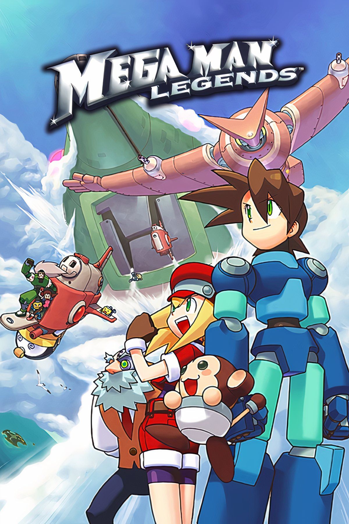 Mega Man Legends Tag Page Cover Art