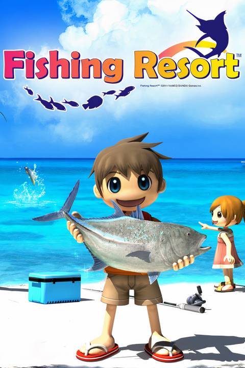 Fishing Resort Tag Page Cover Art