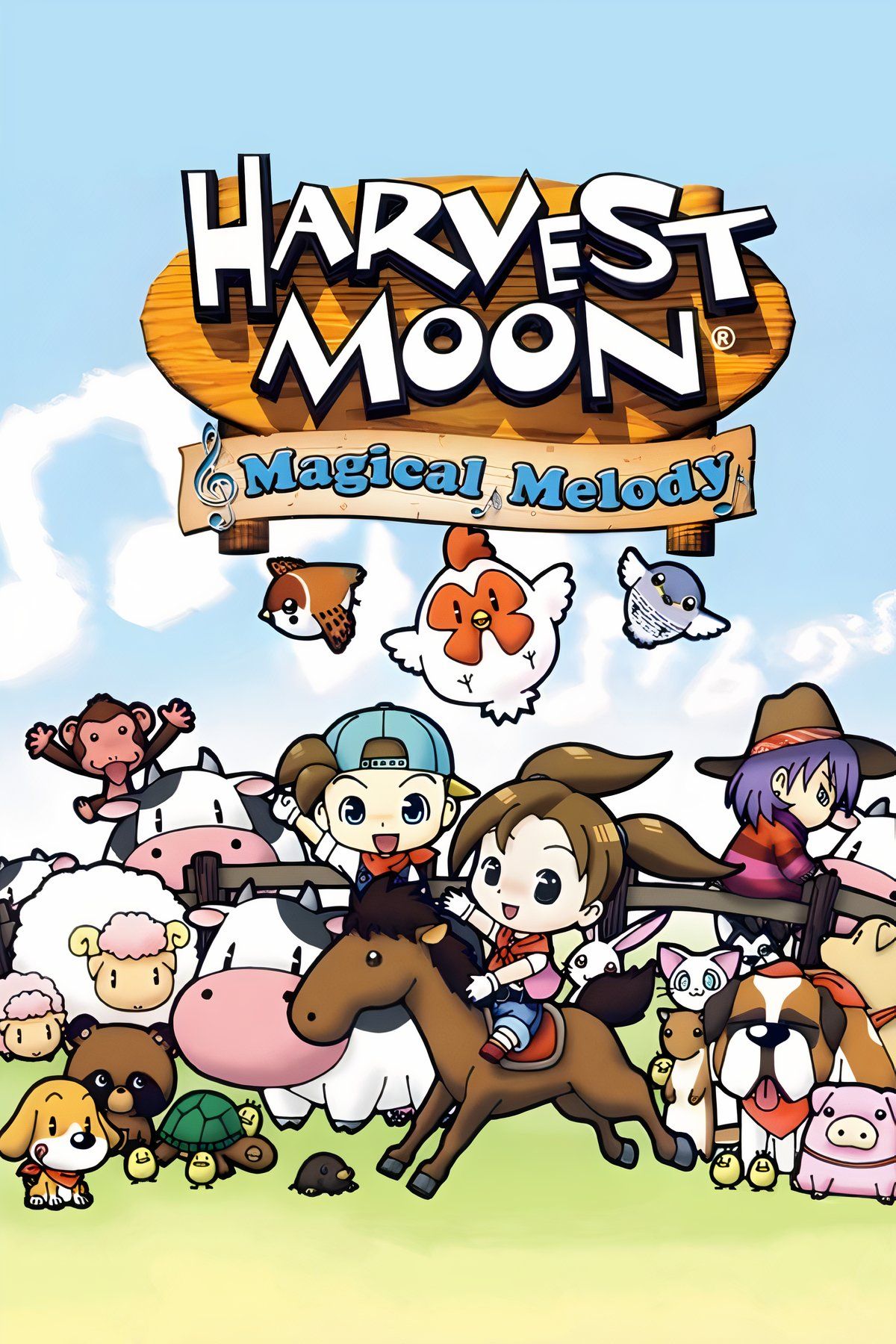 Harvest Moon: Magical Melody Tag Page Cover Art