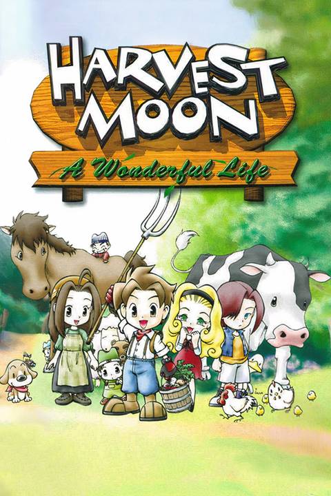 Harvest Moon: A Wonderful Life Tag Page Cover Art