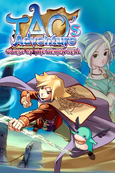 Tao's Adventure: Curse of the Demon Seal Tag Page Cover Art