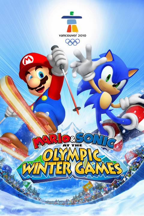 Mario & Sonic at the Olympic Winter Games Tag Page Cover Art