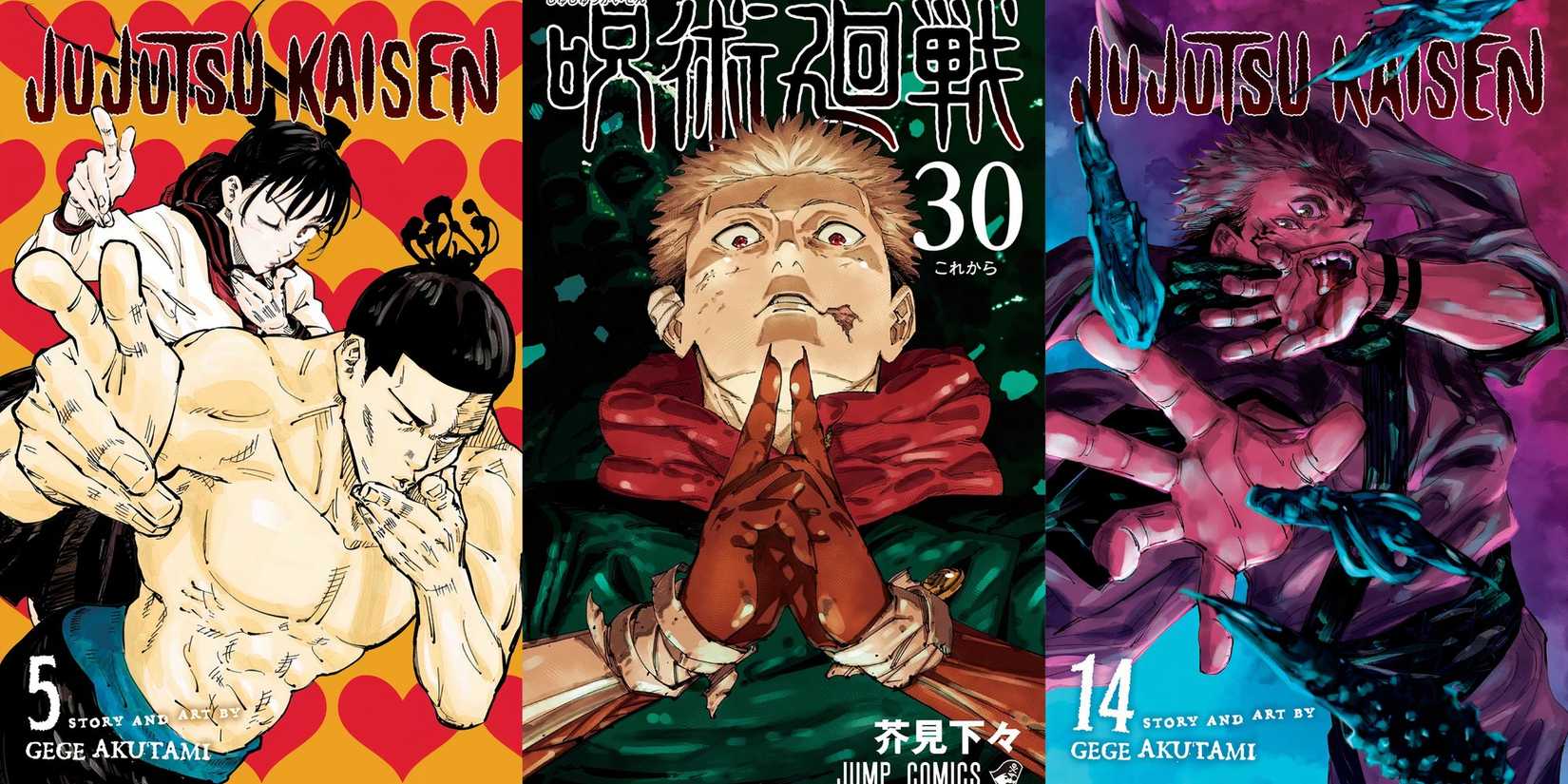 best jujutsu kaisen manga covers featured image