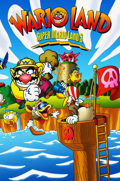 Wario Land: Super Mario Land 3 Tag Page Cover Art