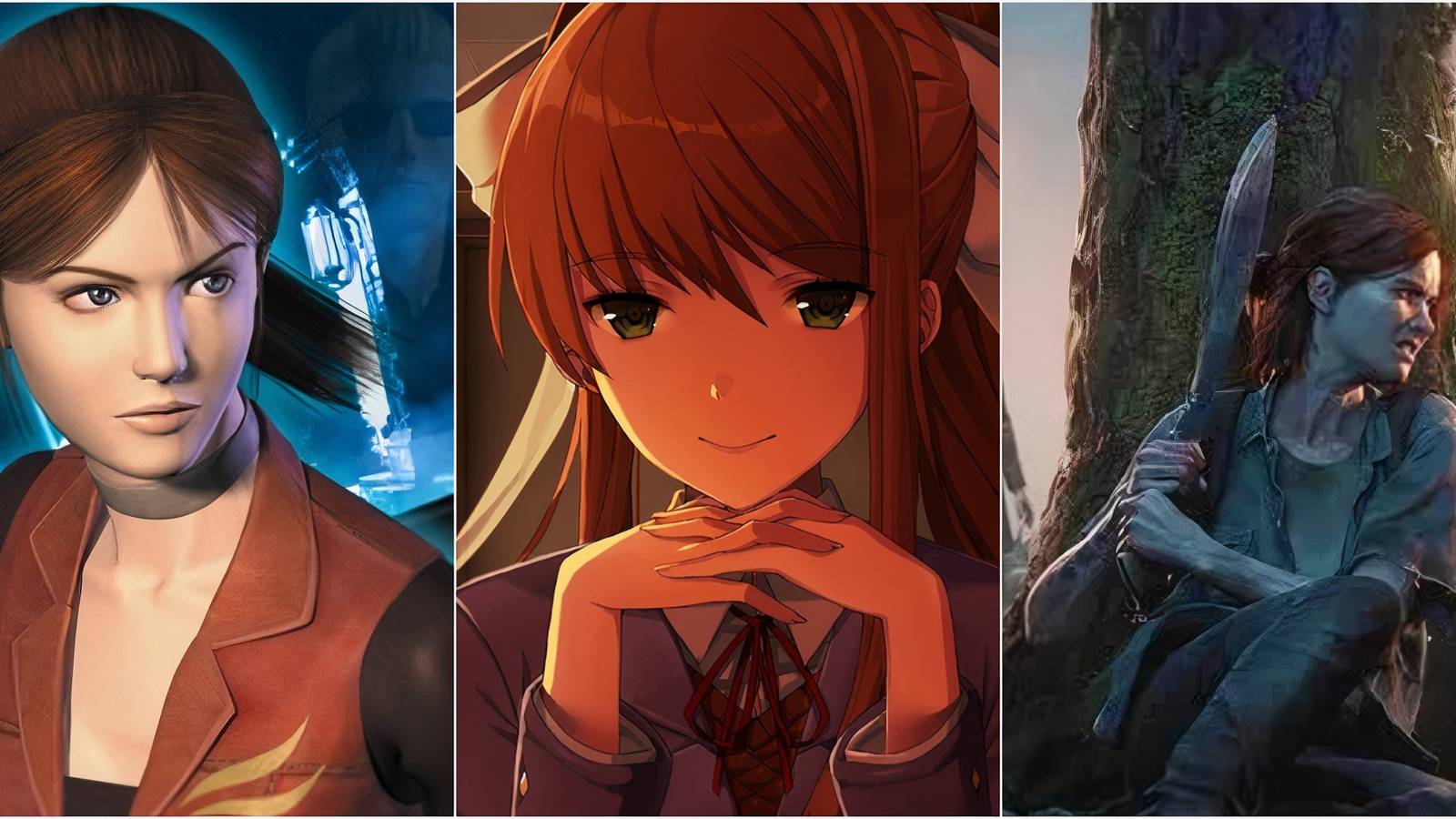 Resident Evil: Code Veronica, Doki Doki Literature Club!, Last Of Us Part 2