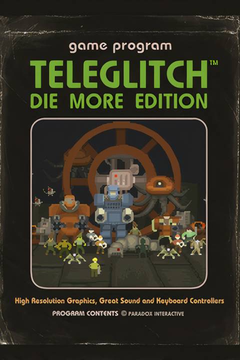 Teleglitch: Die More Edition Tag Page Cover Art