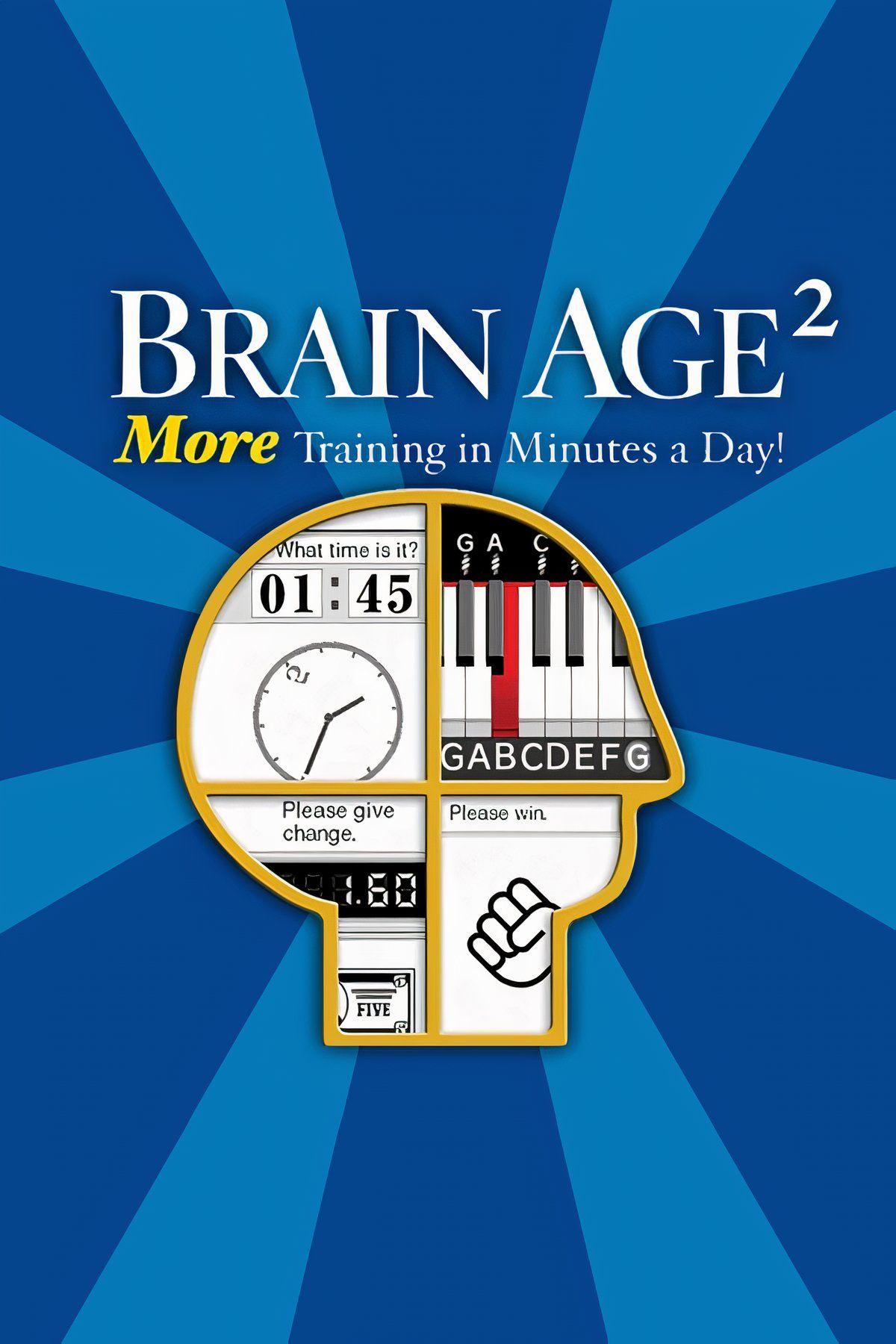 Brain Age 2: More Training in Minutes a Day! Tag Page Cover Art