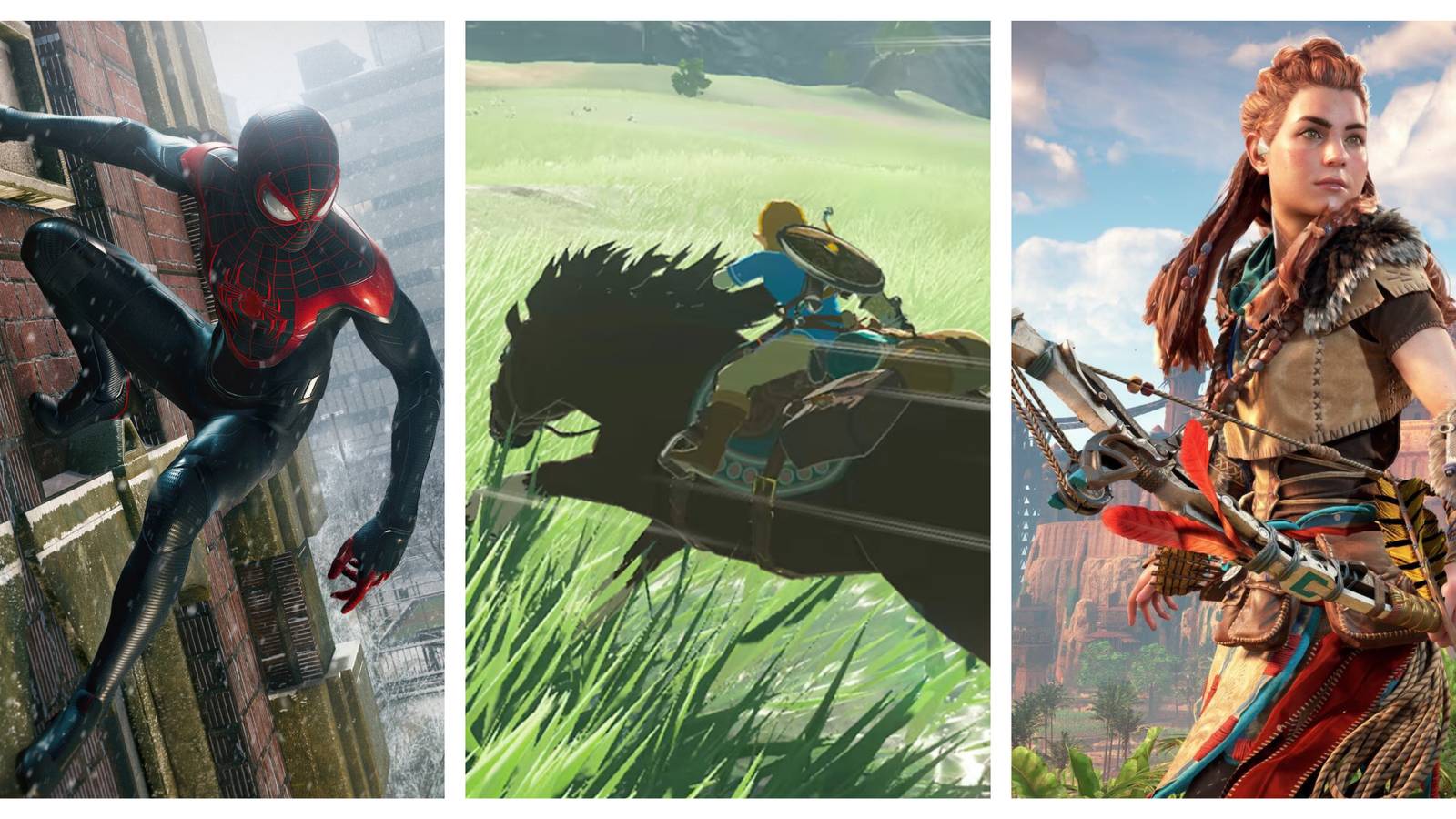 Miles Morales Breath of the Wild Horizon Zero Dawn