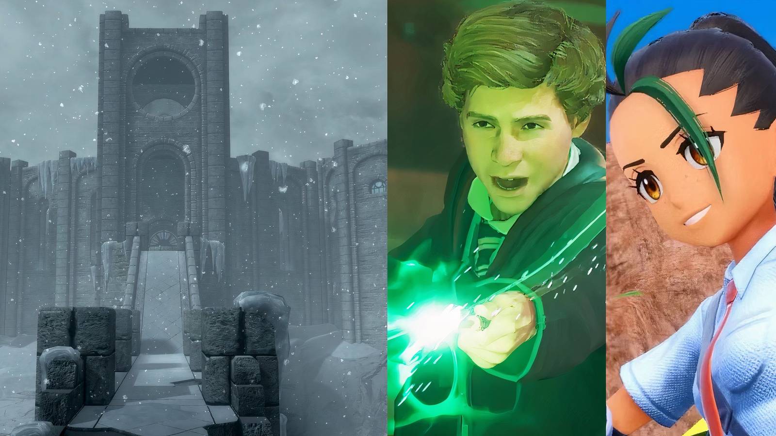 Skyrim, Hogwarts Legacy, Scarlet