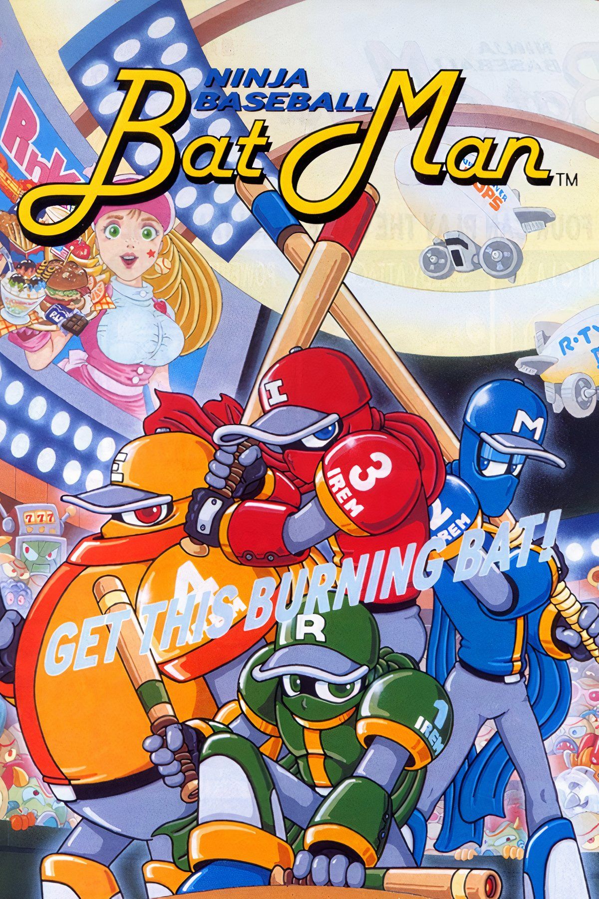 Ninja Baseball Bat Man Tag Page Cover Art