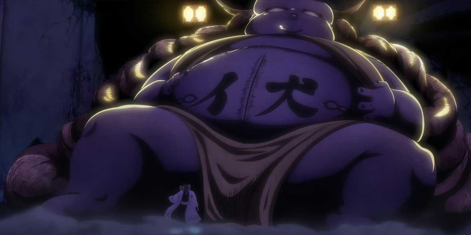 Mayuri releases Konjiki Ashisogi Jizo: Matai Fukuin Shotai against Pernida in season 3 of Bleach: The Thousand-Year Blood War.