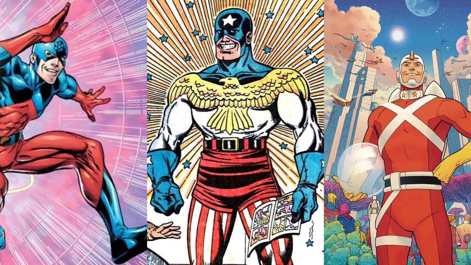 Atom, General Glory, Adam Strange