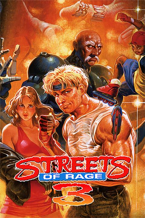 Streets of Rage 3 Tag Page Cover Art