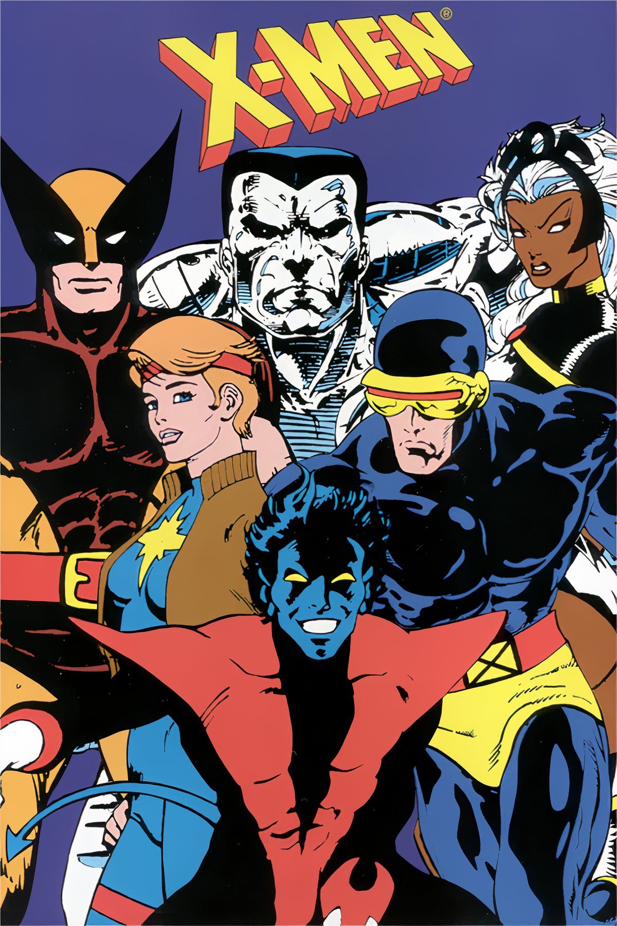 X-Men (1992) Tag Page Cover Art