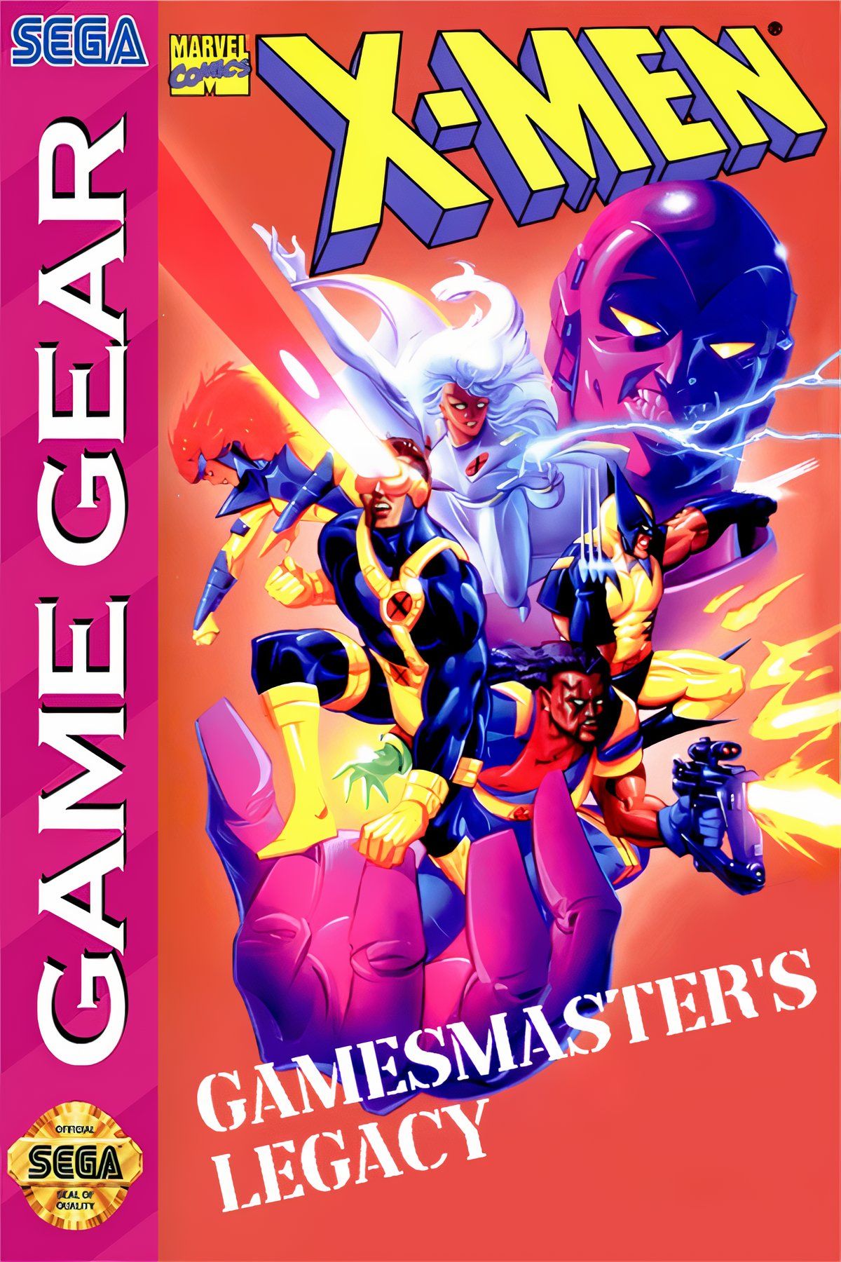 X-Men: Gamesmaster's Legacy Tag Page Cover Art