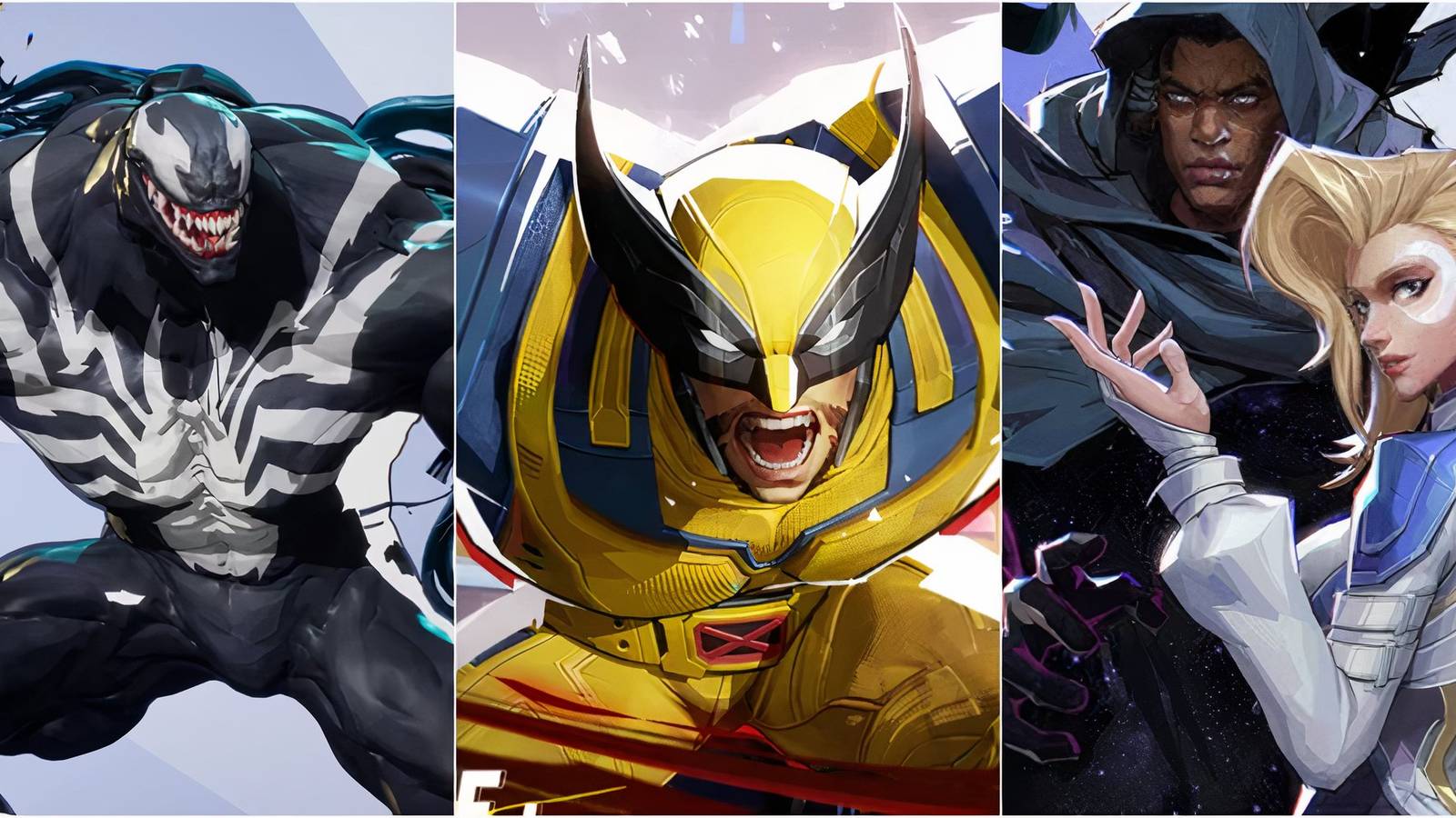 Venom, Wolverine, Cloak & Dagger