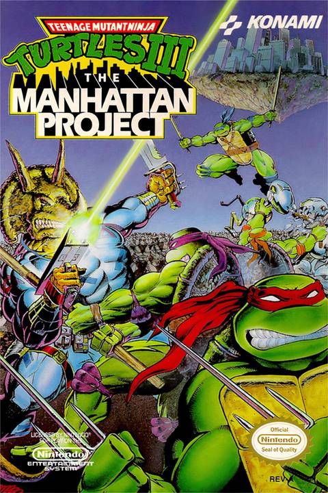 Teenage Mutant Ninja Turtles 3: The Manhattan Project Tag Page Cover Art