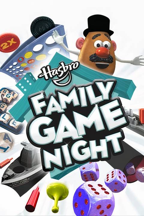 Hasbro Family Game Night Tag Page Cover Art