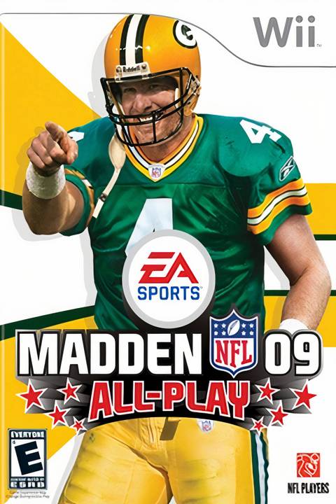 Madden NFL 09 All-Play Tag Page Cover Art
