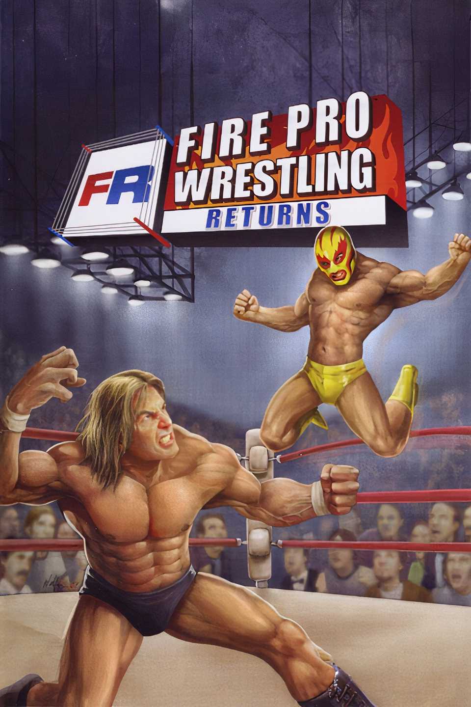 Fire Pro Wrestling Returns Tag Page Cover Art