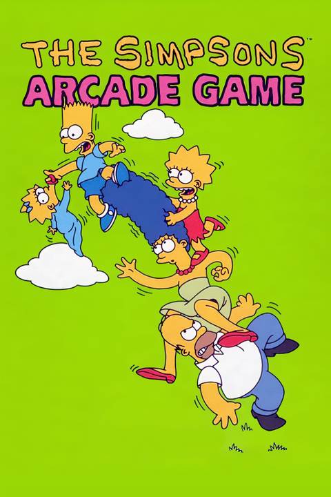 The Simpsons Arcade Tag Page Cover Art