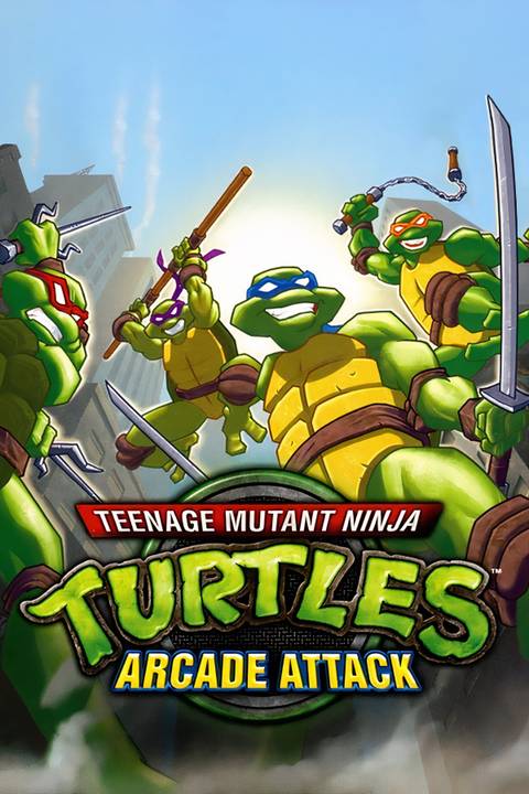 Teenage Mutant Ninja Turtles: Arcade Attack Tag Page Cover Art
