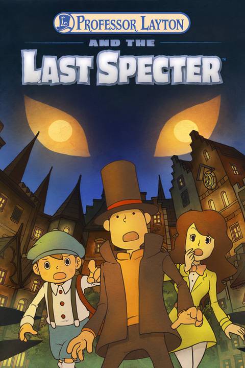 Professor Layton and the Last Specter Tag Page Cover Art