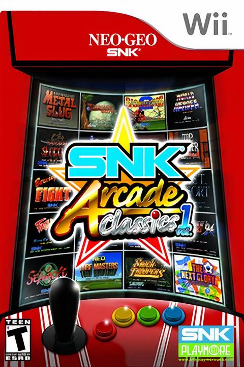 SNK Arcade Classics Vol. 1 Tag Page Cover Art