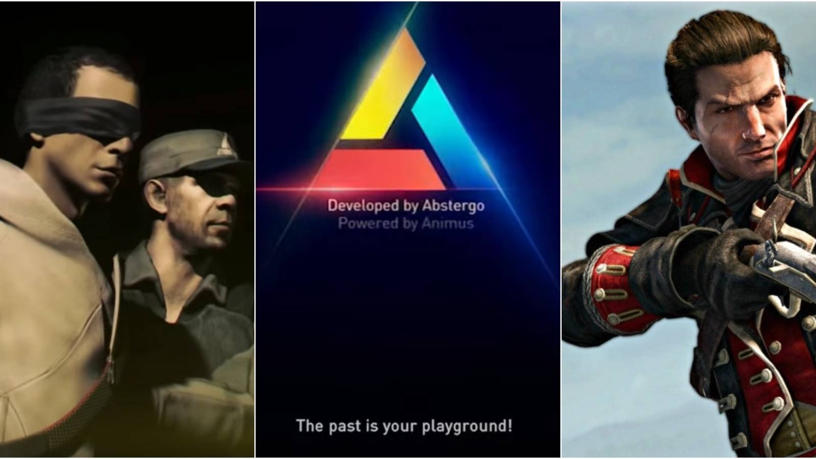 Desmond, Abstergo, Shay 