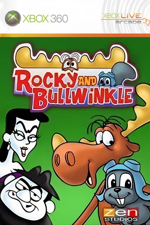 Rocky and Bullwinkle Tag Page Cover Art