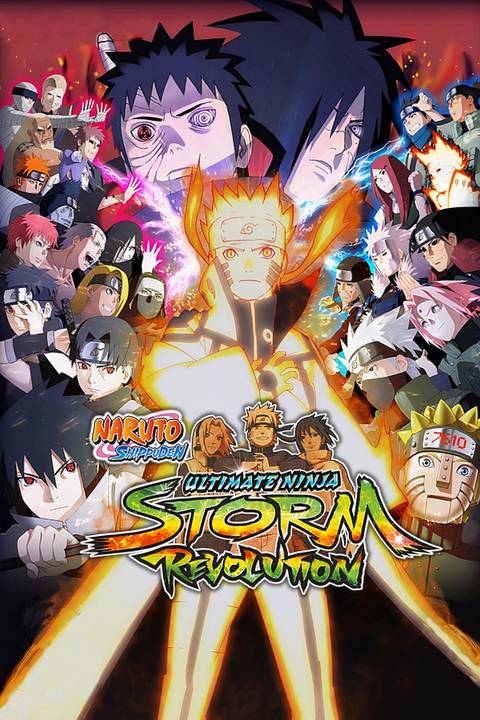 Naruto Shippuden: Ultimate Ninja Storm Revolution Tag Page Cover Art