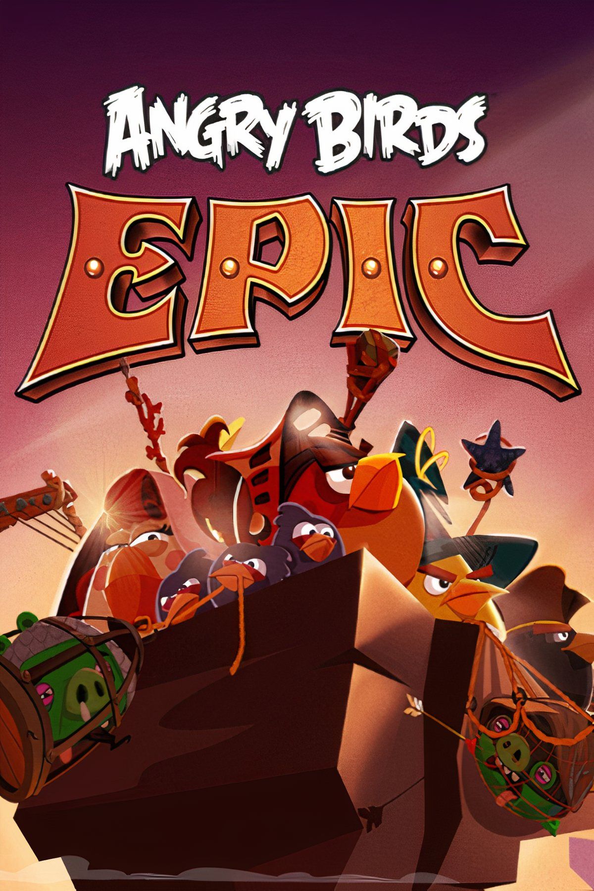 Angry Birds Epic Tag Page Cover Art