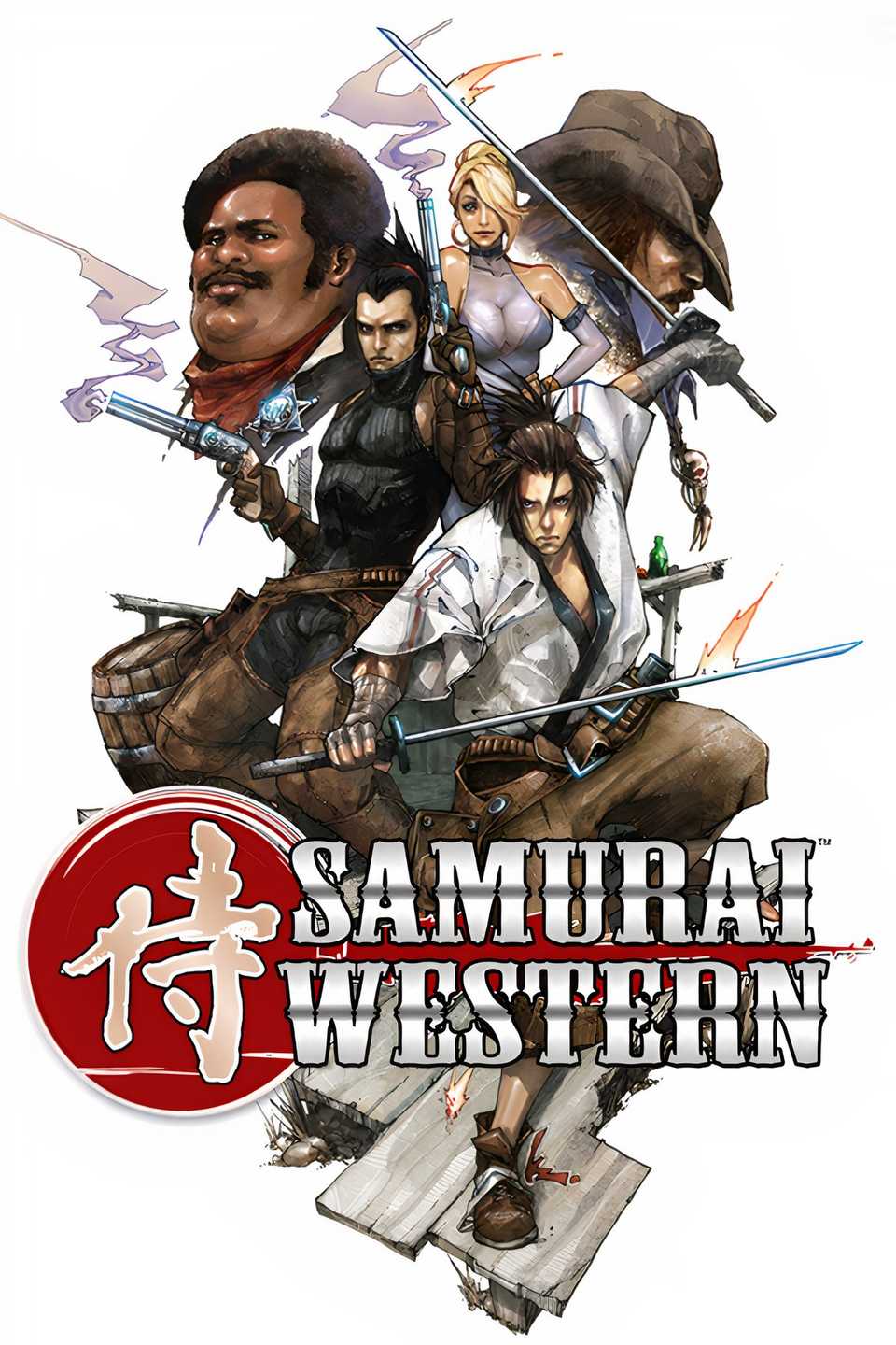 Samurai Western Tag Page Cover Art
