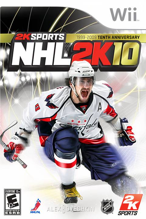 NHL 2K10 Tag Page Cover Art