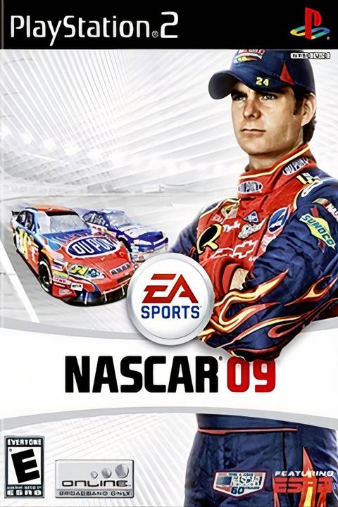 NASCAR 09 Tag Page Cover Art