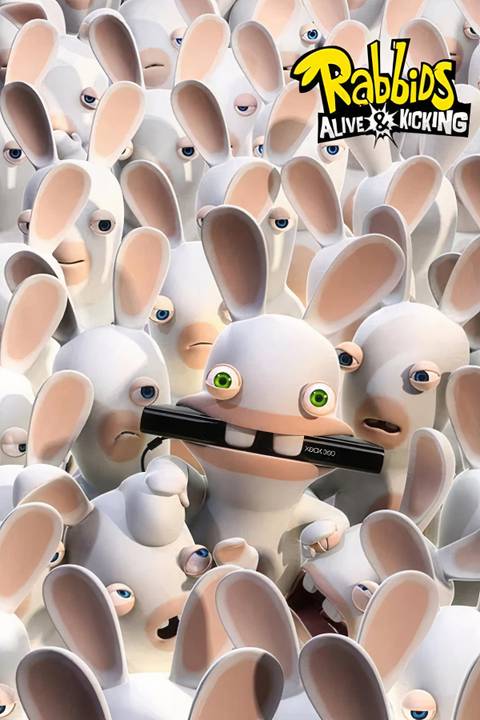 Raving Rabbids: Alive & Kicking Tag Page Cover Art
