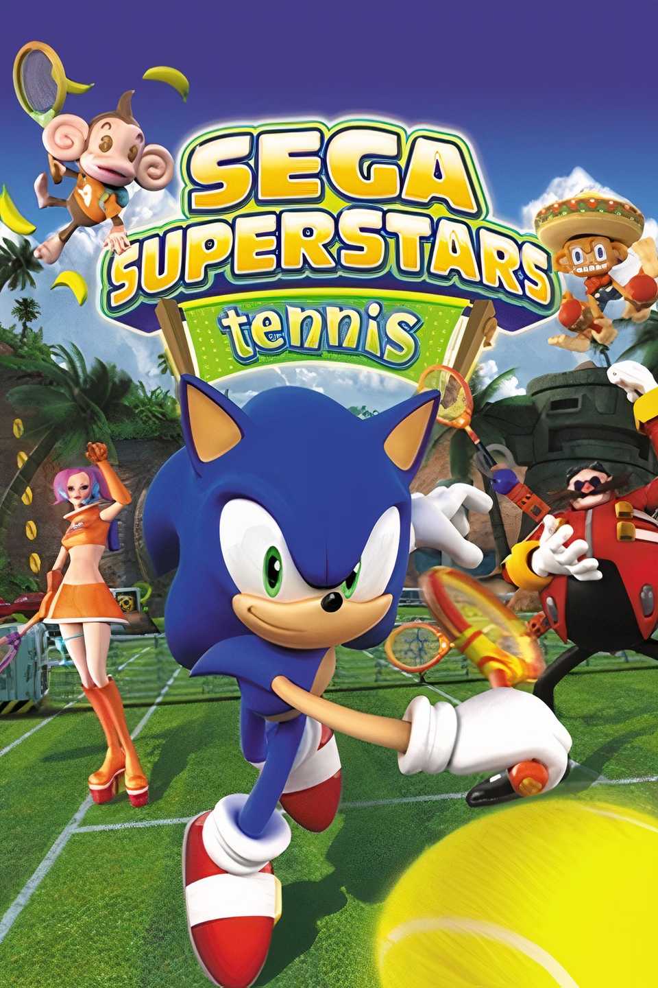 SEGA Superstars Tennis Tag Page Cover Art