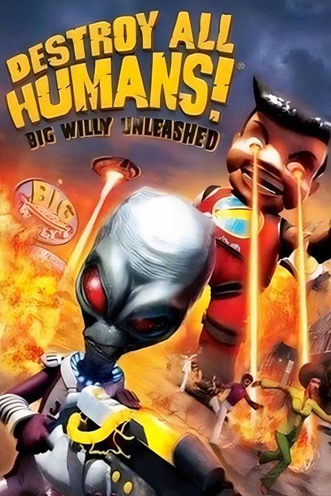 Destroy All Humans! Big Willy Unleashed Tag Page Cover Art