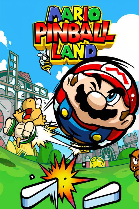 Mario Pinball Land Tag Page Cover Art