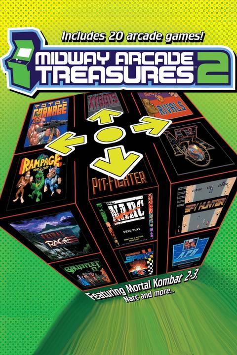Midway Arcade Treasures 2 Tag Page Cover Art